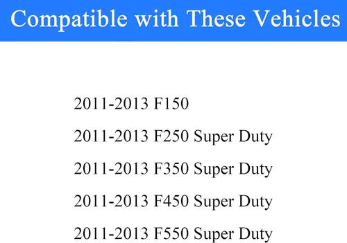 Miniatura 2 de SW-6874 Interruptor multifunción de señal de giro para limpiaparabrisas compatible con Ford F-150 F-250 F-350 F-450 F-550 Super Duty 2011-2013
