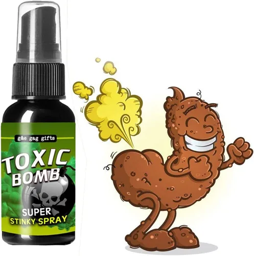 Mingkai Pedo líquido de 1.0 fl oz – potente espray de pedo de culo – Broma broma en aerosol puede apestar bomba de gas apestoso, no tóxico, huele a