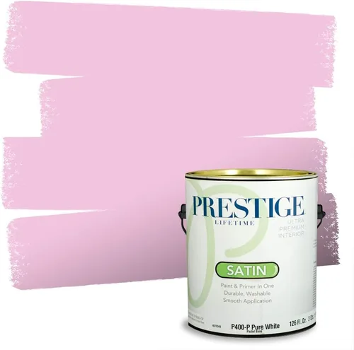 Miniatura 61 de Prestige Paints - Pintura exterior e imprimación en uno, 1 galón, plano, E500-P-A011GP
