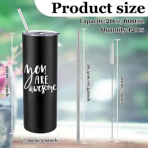 Miniatura 2 de Norme 12 Piezas Regalos de Agradecimiento Tazas a Granel Regalos de Navidad de Apreciación para Empleados, Equipo, Personal, Compañeros de Trabajo