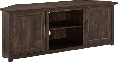 Miniatura 21 de Crosley Furniture Camden - Soporte de TV para televisores de más de 50 pulgadas, centro de entretenimiento con estantes de almacenamiento Nogal