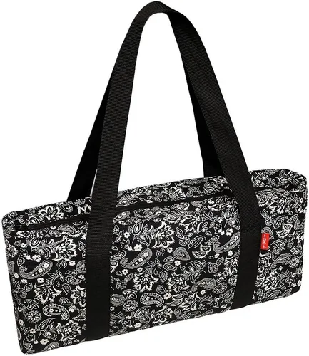 Miniatura 2 de Linda Li ¡NUEVO! - Bolso Mahjong vacío - Bolsa suave de cachemira negra