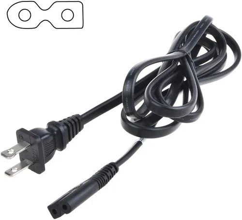 Miniatura 3 de BestCH AC en el cable de alimentación, enchufe de enchufe para Sony CFS-W304 Radio AM FM casete reproductor de cinta dual grabadora Boombox CFSW304