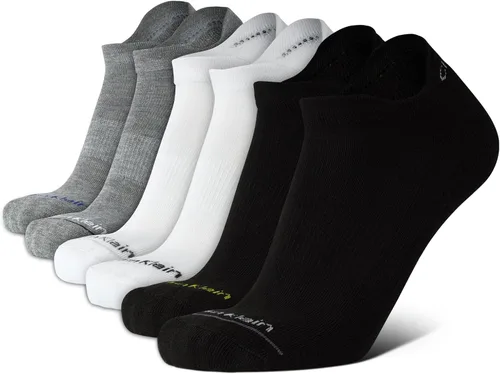 Miniatura 122 de Calvin Klein Calcetines para hombre, mezcla de algodón, acolchados, sin talla, forro de calcetines atléticos (6 unidades)