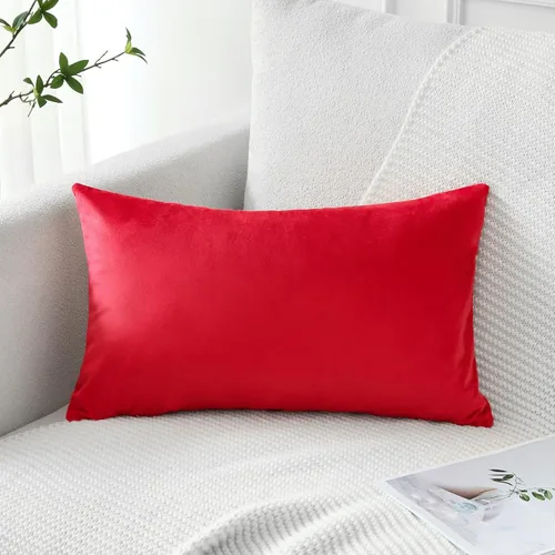 Miniatura 54 de Artscope Fundas de Almohada de Terciopelo de Lujo Súper Suaves Decorativas Cuadradas Fundas de Cojín para Sofá Sillón Dormitorio Decoración