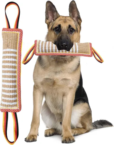 Miniatura 11 de Clysoru Juguete de yute resistente para perros