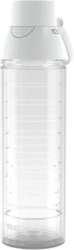 Miniatura 20 de Taza de viaje Tervis de doble pared transparente y colorida con tapa fabricada en Estados Unidos mantiene las bebidas frías y calientes, 24 onzas