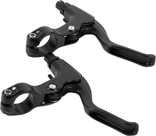 Miniatura 7 de Chooee Palanca de freno de bicicleta, manillar de bicicleta de montaña palanca de freno para MTB, negro corto