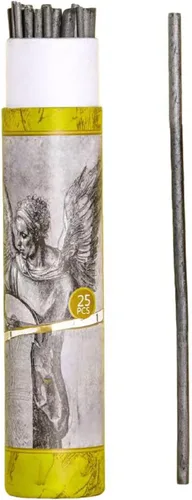 Miniatura 3 de YYMIYU Juego de lápices de dibujo, lápices de dibujo artístico, juego de carbón (palos de carbón de 0.118-0.315 in, 6 piezas)