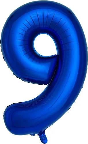 Miniatura 11 de Globos azul marino con el número 3 de 40 pulgadas, globos de aluminio de helio de color azul oscuro grandes para fiestas de cumpleaños, decoraciones