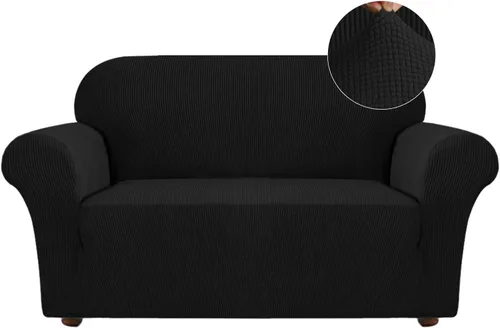 Miniatura 34 de Turquoize Funda elástica para silla reclinable, funda para sofá reclinable, funda de sofá de 1 pieza con bolsillo lateral, funda protectora