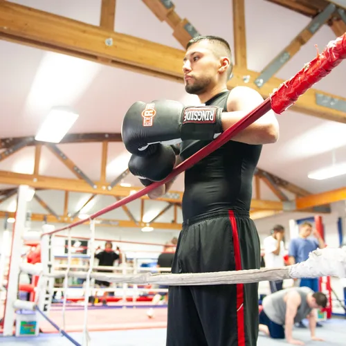 Miniatura 4 de Guantes de boxeo de entrenamiento y sparring Ringside IMF Tech con cierre de velcro