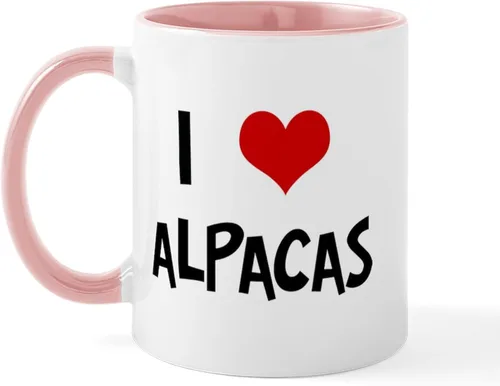 Miniatura 11 de CafePress A Is For Alpaca Taza de café de cerámica de 11 oz (11.0 fl oz)