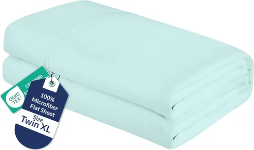 Miniatura 93 de Royale Linens Sábana Plana King – Sábanas Planas de Microfibra Cepillada Ultra Suave 1800 Solamente – Sin Arrugas y Resistente a las Manchas – Gris
