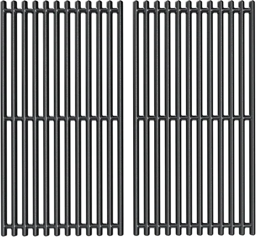 Uniflasy Rejilla de cocción de hierro fundido de 17 x 8 3/4 se ajusta a CharBroil Commercial 463644220 463632320 463642316 463245518 463630021