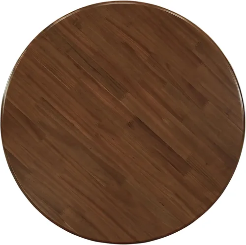 Miniatura 5 de East West Furniture ANAB3-AWA-05 - Juego de mesa de comedor moderno de 3 piezas, incluye una mesa de cocina redonda con pedestal y 2 sillas