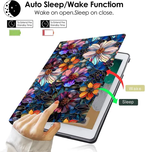 Miniatura 3 de Funda compatible con iPad Air de 11 pulgadas M3 M2 2025/2024 de 7ª/6ª generación y funda Air de 5ª/4ª generación de 10.9 pulgadas 2022/2020