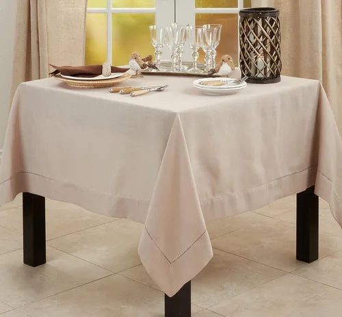 Miniatura 41 de SARO LIFESTYLE Servilleta de cóctel con borde cosido (juego de 12), negro, 6"x6