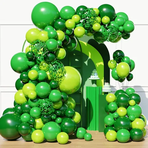 Miniatura 19 de Kit de arco de globos azules y plateados, 129 globos azul marino metálico de diferentes tamaños para decoraciones de fiestas de cumpleaños
