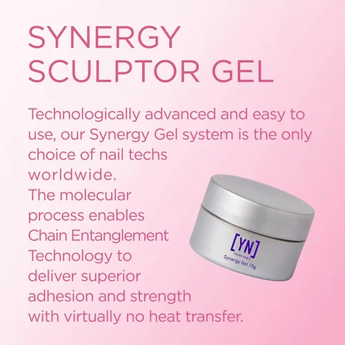 Miniatura 2 de YOUNG NAILS Gel Escultor Blanco, Blanco, 0.53 oz.