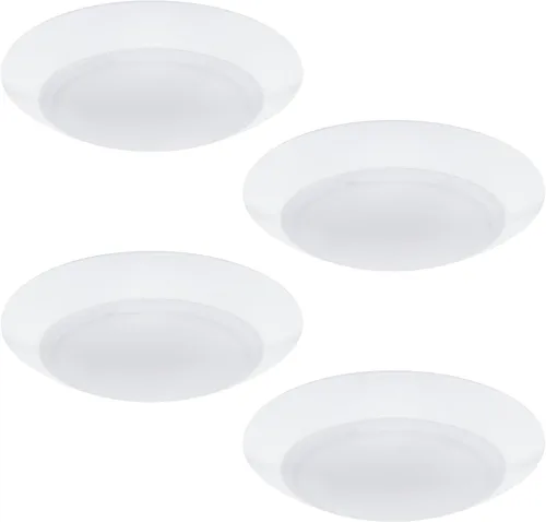 Miniatura 12 de WAC Lighting FM-306-930-BN disco para montaje al ras de luz led blanca suave de 3000 K, con calificación de Energy Star, grande, de níquel bruñido