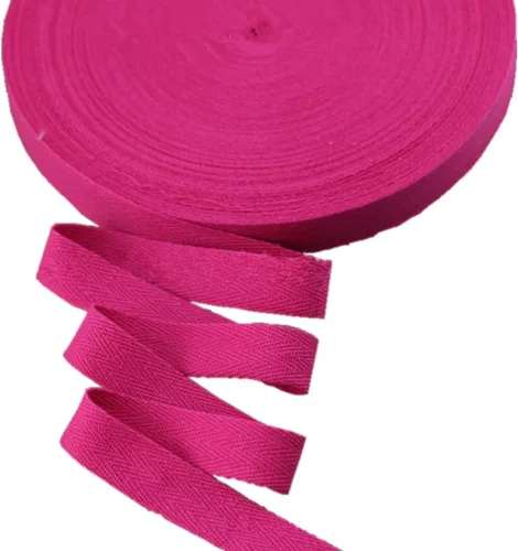 Miniatura 32 de Cinta de algodón de 50 yardas de ancho de 3/4 pulgadas de ancho, cinta de sarga de tela de espiga para encuadernación al sesgo, envoltura