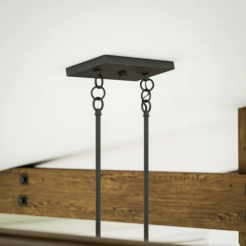 Miniatura 3 de Kenroy Home 93512BL Dale Lanterns, mediano, negro