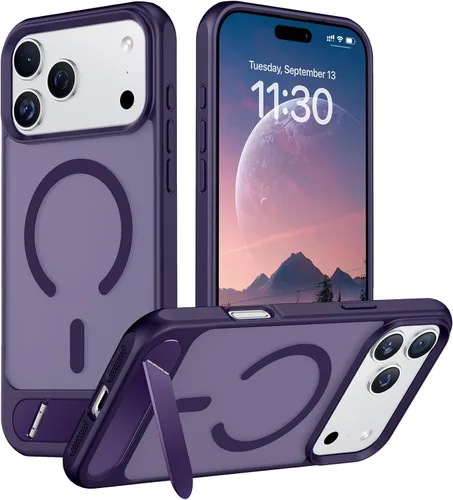 Miniatura 98 de Funda para iPhone 11 con compatibilidad magnética, [Soporte invisible incorporado][Compatible con MagSafe]