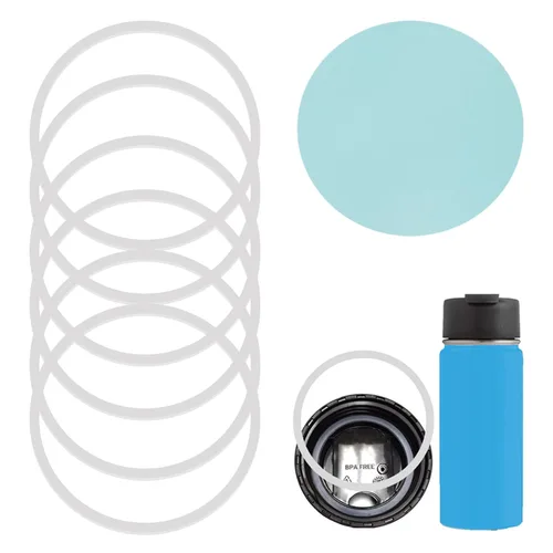Greant 6 piezas de juntas tóricas de repuesto para tapa Hydroflask, sello de goma para tapas de café de boca ancha Hydro Flask, junta de tapa