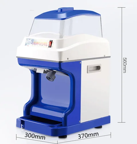 CGOLDENWALL Máquina de hielo de gran capacidad WF-B188 Máquina comercial de hielo de arena de nieve de alta potencia Máquina de hielo triturada