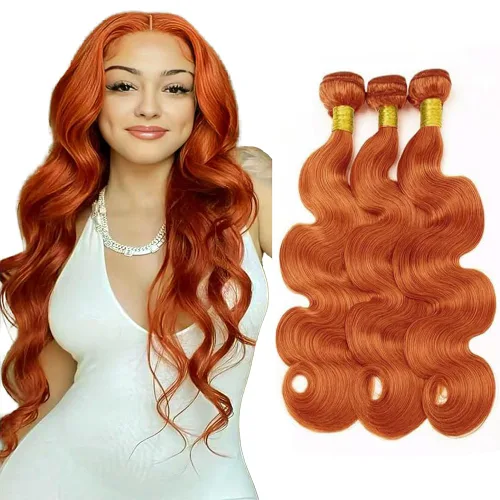 Miniatura 192 de Color 30 paquetes de cabello humano marrón onda del cuerpo paquetes 8 10 12 pulgadas brasileño virgen Remy extensiones de cabello humano doble trama