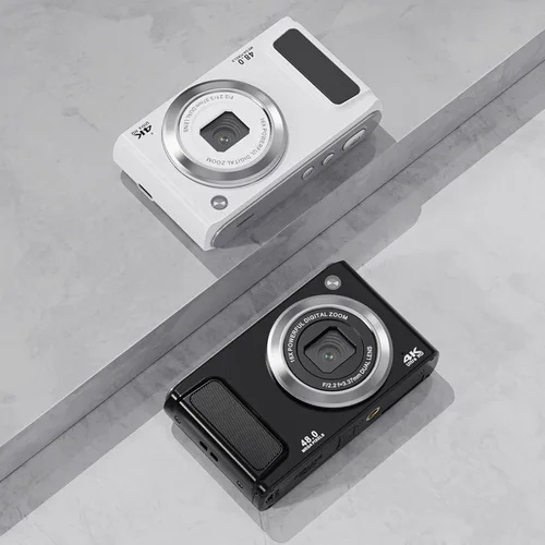 Miniatura 6 de Cámara digital de 48 MP con zoom digital de 16X, enfoque automático, grabación de video 4K, pantalla IPS, cámara digital pequeña, ligera