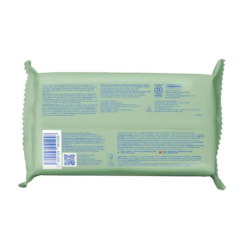 Miniatura 2 de Mustela Baby Home Toallitas limpiadoras compostables – Para la cara, el cuerpo y el área del pañal – 99% de ingredientes de origen natural y fibras
