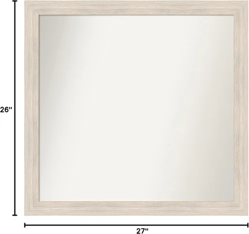 Miniatura 629 de Amanti Art Espejo personalizado, espejo estrecho de baño de oro blanco, espejo de pared o espejo de tocador de baño sobre el fregadero