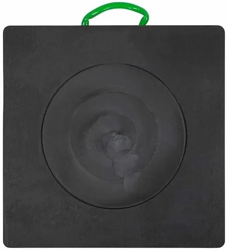 Miniatura 13 de Mytee Products (Paquete de 4) Almohadilla de Estabilizador Mediana 24" x 24" 1.5" Negro para Grúa, Camión de Auxilio, Camión de Remolque