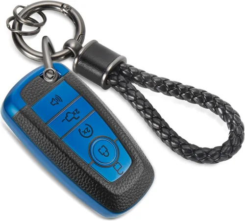 Miniatura 21 de Funda para llavero Buick con llavero de pulsera de circonita de moda, diseño de diamantes encantadores funda suave para Avenir Envision Encore Chevy