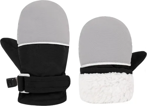Miniatura 86 de Urban Virgin Guantes de invierno para bebés y niños pequeños, con forro polar, cálidos, impermeables, guantes de nieve para niños y niñas