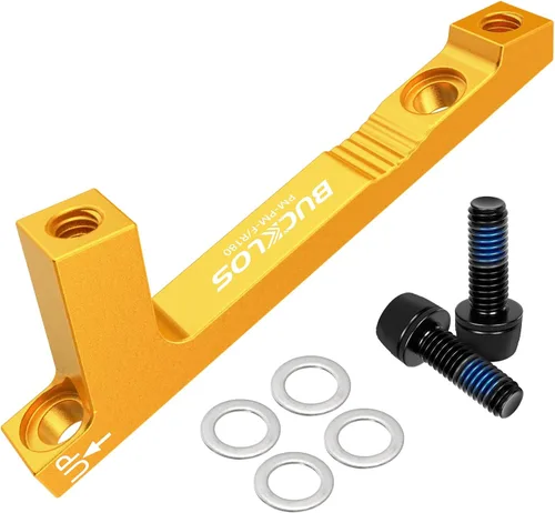 Miniatura 20 de BUCKLOS PM/es Adaptador de montaje de pinza de freno de disco delantero 180/7.992 in Accesorios de piezas de engranajes, adaptador de rotor