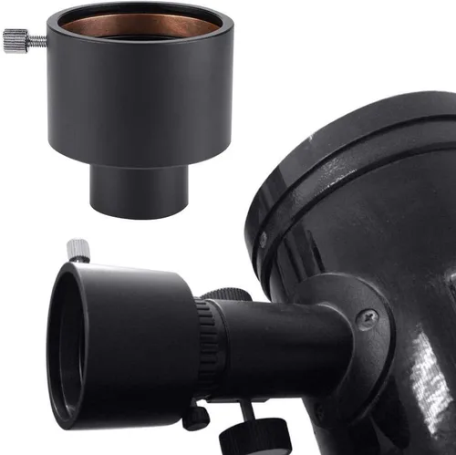 Miniatura 2 de Diyeeni Adaptador de ocular de telescopio de 1.25 a 2 pulgadas, adaptadores de foto para telescopio, Adaptador de montaje de foco de telescopio