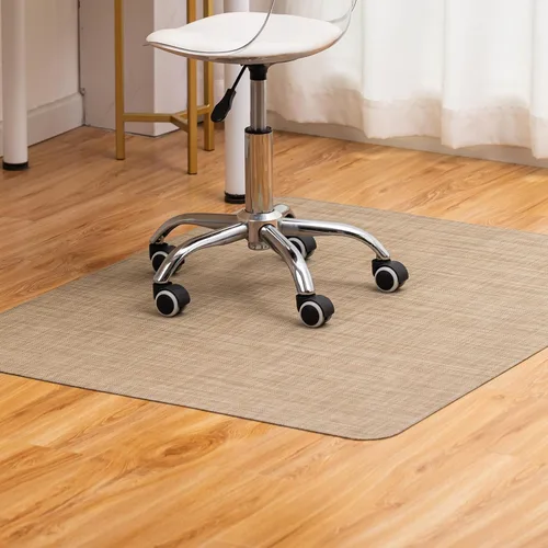 Miniatura 15 de Tapete para silla de oficina para suelo de madera dura debajo del escritorio, alfombrilla para silla rodante para suelo de madera/azulejos