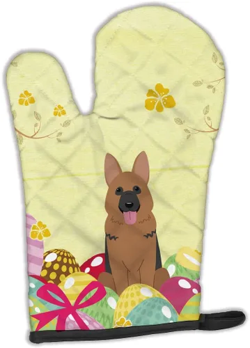 Miniatura 101 de Caroline's Treasures BB2732OVMT Dog House Collection Border Collie - Guante de horno grueso resistente al calor para sartenes calientes y horno