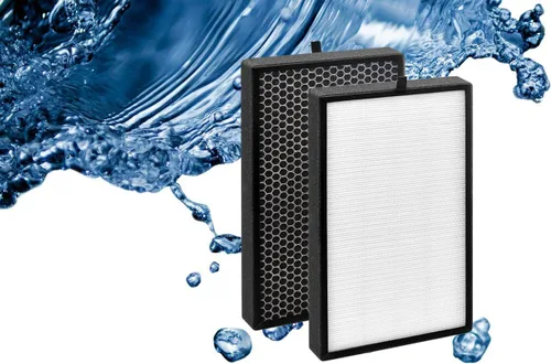 Miniatura 6 de Paquete de 2 filtros de repuesto KJ350G para purificador de aire TOSOT, filtro de 3 etapas, H13 True Hepa con carbón activado de alta eficiencia