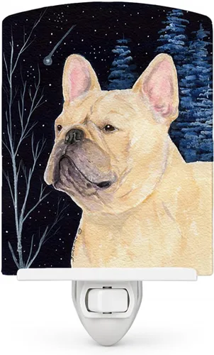 Miniatura 20 de Tesoros de la Caroline Noche estrellada Chihuahua Luz, 6" x 4," Multicolor Chihuahua 08