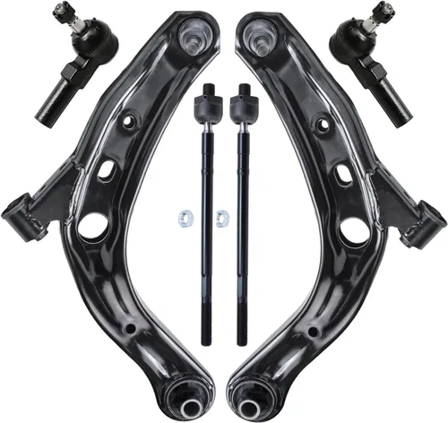 Miniatura 198 de Detroit Axle - Kit de extremo delantero para Chrysler 300 Dodge Charge Challenger 2011-2023, 2 brazos de control inferiores traseros 2 rótulas