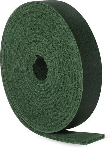 Miniatura 21 de Ringsun Tiras de cuero negro planas de 2 pulgadas de ancho para manualidades, tiras de cuero de grano completo, cordón de cuero para manualidades