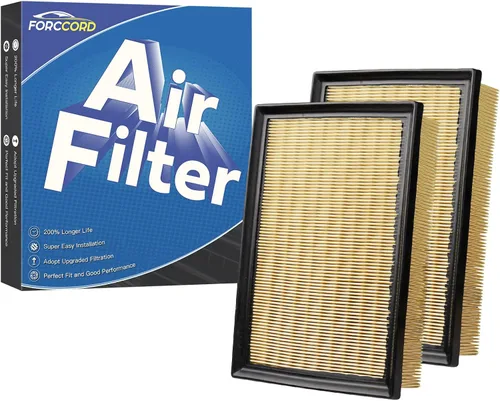 Miniatura 14 de Paquete de 2 Filtros de Aire para Motor Compatible con Volkswagen Atlas 2025-18 2.0L 3.6L, 2025-20 Atlas Cross Sport 2.0L 3.6L Reemplazo de Filtro