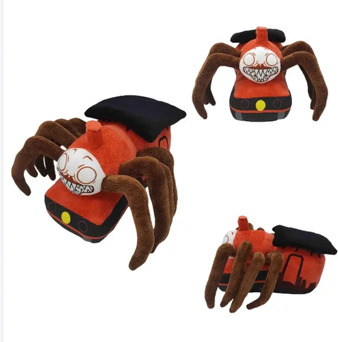 Miniatura 2 de Peluche de Choo Choo Charles, Muñeco de Tren Araña de Charles de 8.7 Pulgadas, Regalo para Fans de Niños, Juguetes de Tren Araña de Peluche Animal