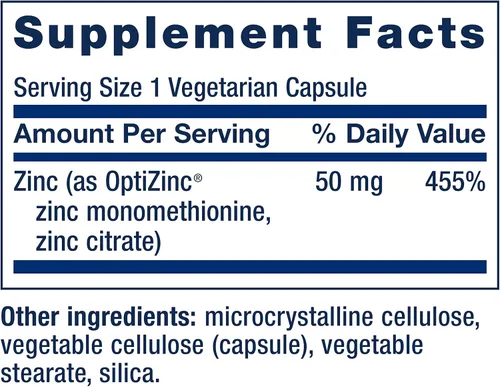 Miniatura 7 de Life Extension Tapas de magnesio, 500 mg, óxido de magnesio, citrato, succinato, salud cardíaca y tapas de zinc, zinc 50 mg, citrato de zinc, apoyo