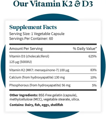 Miniatura 4 de Pattern Wellness Paquete de salud masculina – Multivitamínico, vitamina K2 y D3, complejo de zinc – Apoyo para la salud y el bienestar masculino