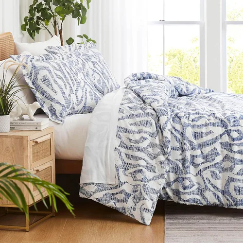 Miniatura 81 de SouthShore FINE LINENS Colección Perfect Paisley - Calidad premium, suave, resistente a las arrugas, la decoloración y las manchas, de fácil